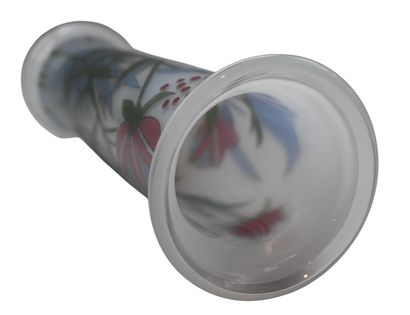 Large Rosenthal vase in satin-finish glass,...
