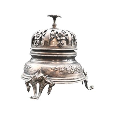 Solid silver table bell, Austria, circa 1880
Solid...