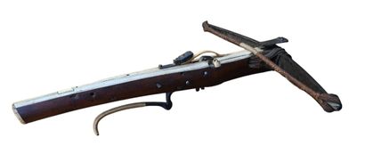 Arbalète de chasse suisse ou sud-allemande,...