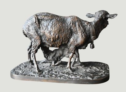 Pierre-Jules Mêne (1810–1879) – La Brebis...