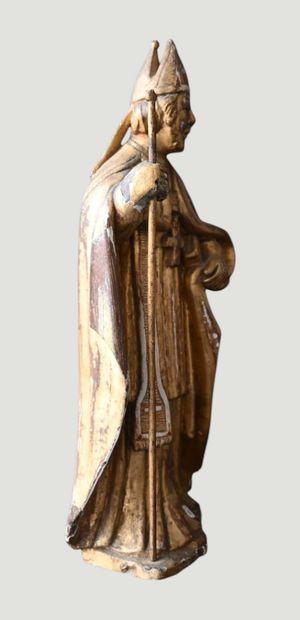 Saint Augustin en évêque – Statue baroque...