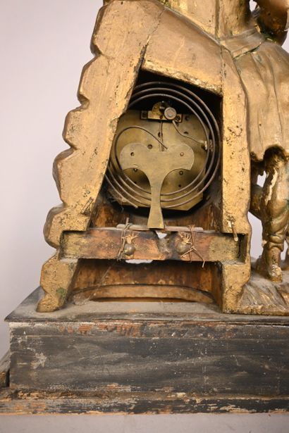Pendule figurative dite “Augenwender”, Allemagne,...