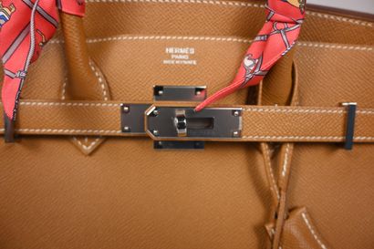 Hermès Birkin 30 en cuir Epsom Étoupe, 2019,...
