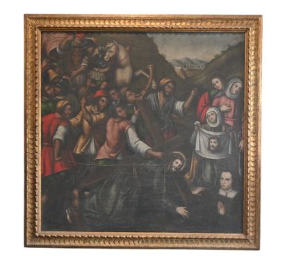 École espagnole du XVIIᵉ siècle – Le Christ...