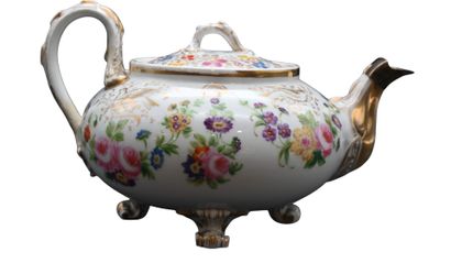 Paris porcelain teapot, Jacot Petite, circa...