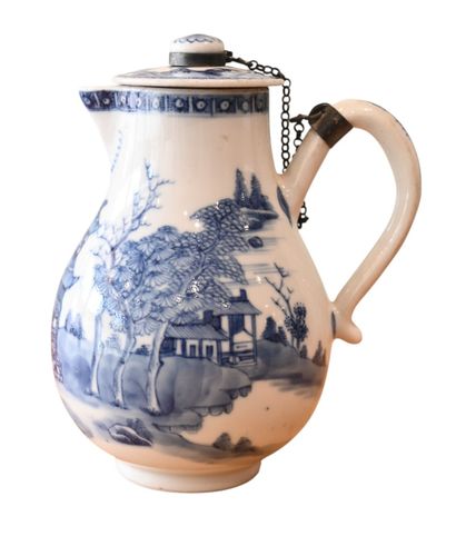 Cafetière / pot à eau chaude en porcelaine...