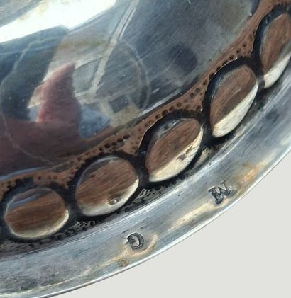 Pair of silver spice pourers, Mathieu Guillaume,...