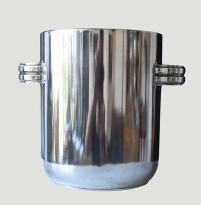 Seau à Vin Art Déco en métal argenté par...