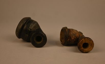 Two Yaka pipe stoves - DR Congo - first half...