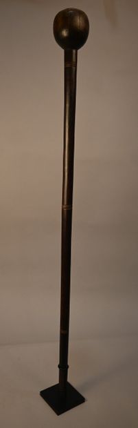 Tanzania - Anthropomorphic war club or stick/sceptre...