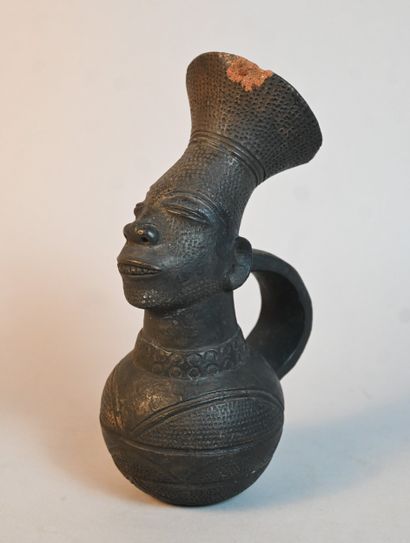 Cruche anthropomorphe Mangbetu – République...