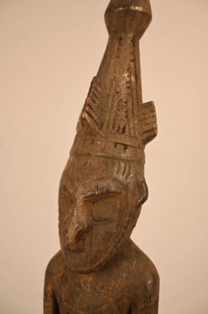 Sepik - Papua New Guinea - Wooden male figure...
