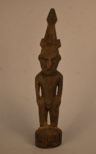 Sepik - Papua New Guinea - Wooden male figure...