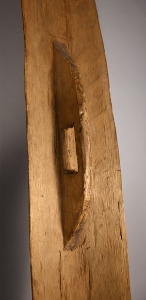 Wooden Mongo shield - DR Congo - first half...