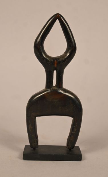 Baoulé - Ivory Coast - Wooden loom pulley...
