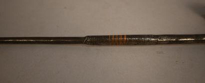 Iron Teke pipe with copper inlay - DR Congo...