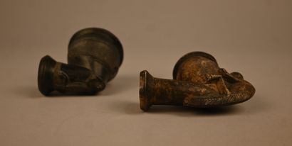 Two Yaka pipe stoves - DR Congo - first half...