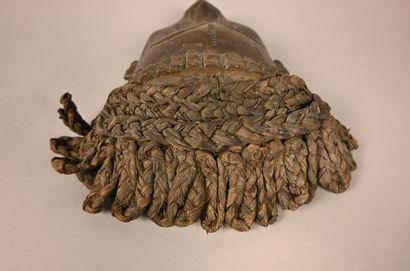 Chokwe – Angola – masque en bois avec coiffure...