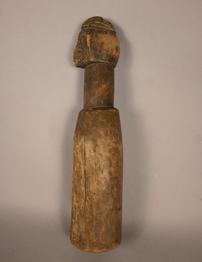 Tambour à fente Yaka Zombo, RD Congo, première...
