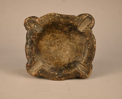 Mortar in soapstone - Kongo - first half...