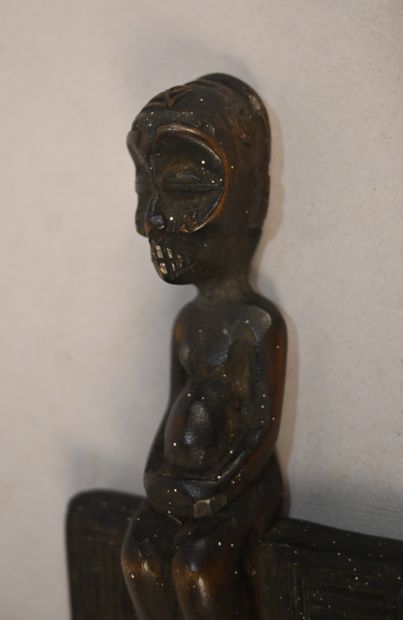 Peigne anthropomorphe Chokwe – RD Congo /...