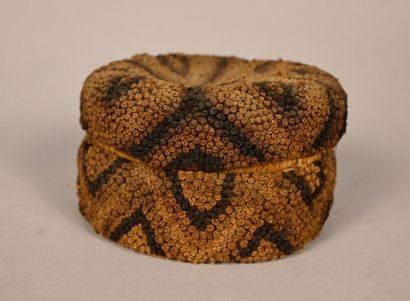 Panier couvert Kuba Bushoong – RD Congo –...