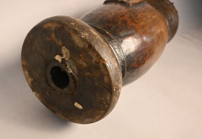 Tambour anthropomorphe Kuba – RD Congo –...