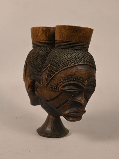 Coupe double anthropomorphe Kuba – République...