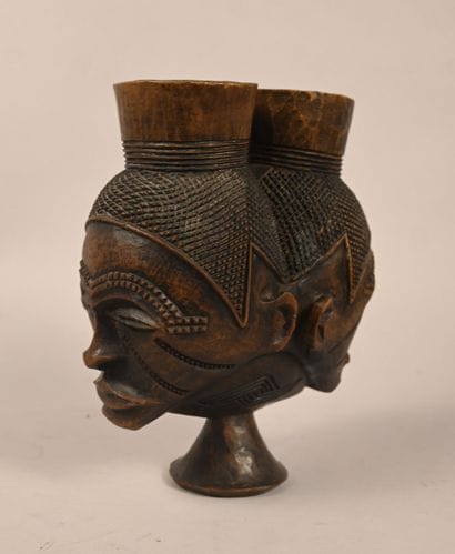 Coupe double anthropomorphe Kuba – République...