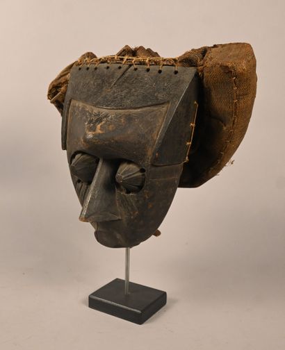 Masque Kuba casque avec coiffe textile, première...