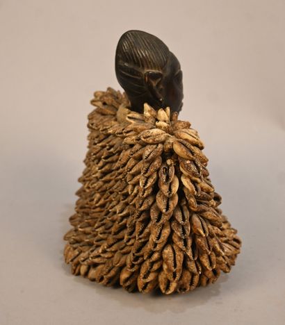 Yoruba - Nigeria - 'Ibeji' twin figure with...