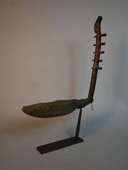 Harpe Mangbetu anthropomorphe – RD Congo...
