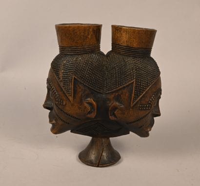 Coupe double anthropomorphe Kuba – République...