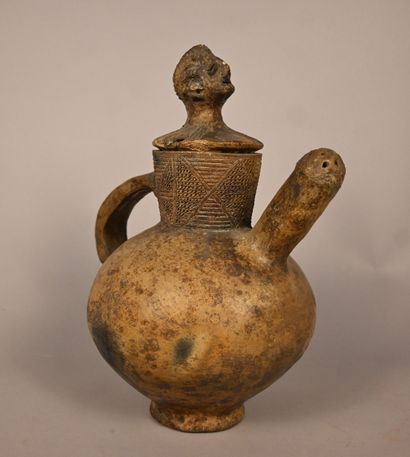Cruche Luba anthropomorphe – RD Congo – première...