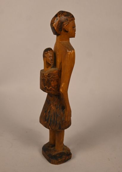 Statue de maternité Bembe – République démocratique...