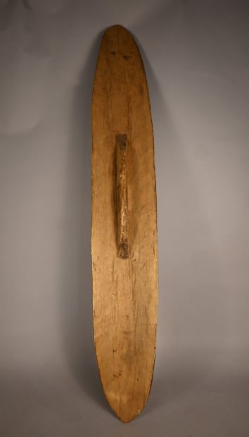 Wooden Mongo shield - DR Congo - first half...
