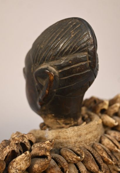 Yoruba - Nigeria - 'Ibeji' twin figure with...