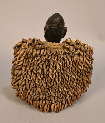 Yoruba - Nigeria - 'Ibeji' twin figure with...