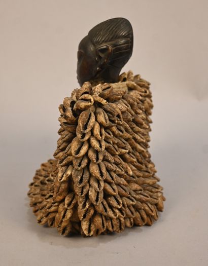 Yoruba - Nigeria - 'Ibeji' twin figure with...