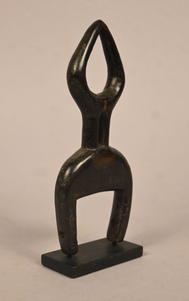 Baoulé - Ivory Coast - Wooden loom pulley...