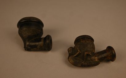 Two Yaka pipe stoves - DR Congo - first half...
