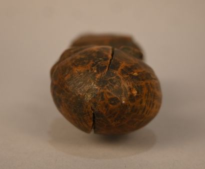 Lobi - Burkina Fosa - Seated female wooden...