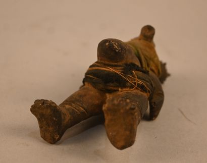 Figure anthropomorphe en terre cuite – Cameroun...