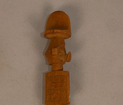 Épingle à cheveux Yaka à tête janiforme –...