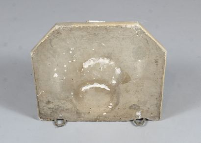 Gothic Revival plaster wall console, early...