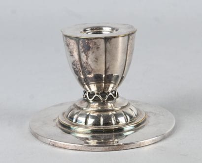 Georg Jensen solid silver candlestick model...
