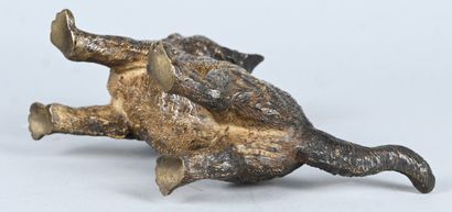 Cat-shaped inkwell, Vienna (Bergman), late...