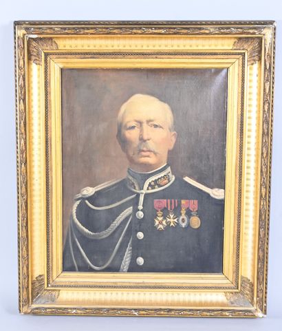 Portrait of a Belgian soldier - oil on canvas
Bust-length...