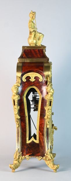 Napoleon III period Louis XV Boulle clock...