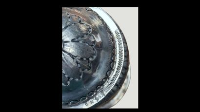 Pair of solid silver spice pourers, Liège,...